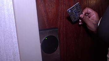 Our housekeeper sucked my dick while my girl was sleep in the same bed full version