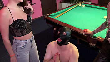 We spit you swallow triple spitting femdom