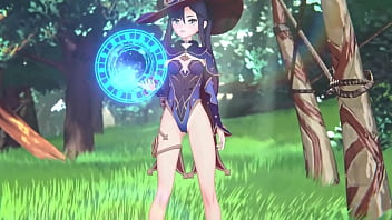 Genshin impact girl trapped