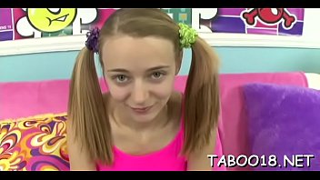 Fleshly teens service a thick darksome shaft