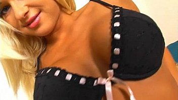 Big boobs hot blonde girl anal fucking with dildo