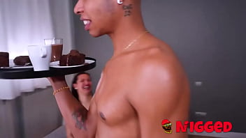 Interracial orgy latina lucy duarte faces off against three gifted black men in nigged