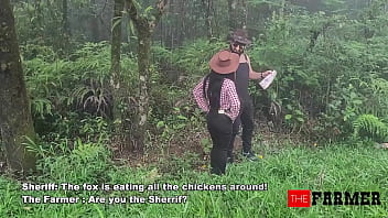 Thefarmer gets a visit from the local sheriff