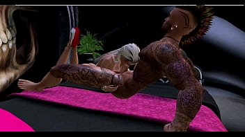 Making out in a club