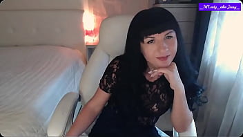 Little titty brunette jessy m'lady in red lingerie