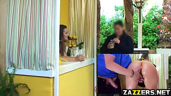 Dani daniels sucking dry jessy jones behind the stand