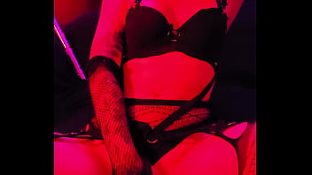 Sexy sith babe touching her pussy {roxy lights}