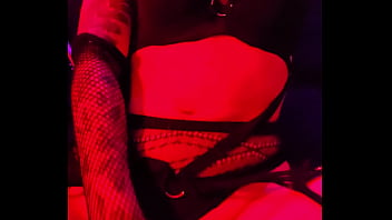 Sexy sith babe touching her pussy {roxy lights}