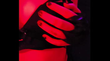Sexy sith babe touching her pussy {roxy lights}