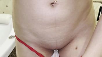 Compilation of pissing pussy with stubble close up different panties pov