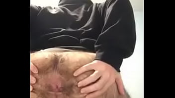 Shakes Hairy Buttocks And Streaks Cheeks thumbnail