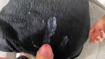 Milfycalla a lot of cum on my old black fur downjacket preview Milfycalla a lot of cum on my old black fur downjacket preview