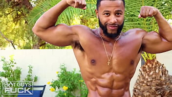 Chris stevens destroys sweet sophia in their hottest hotguysfuck scene yet mind blowing upside down throat slam re