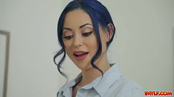 Stepmom Eve Marlowe Decides To Help Out With Her Stepsons Unfinished Business Fucking Her Pussy thumbnail