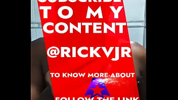 Rickvjr watch dozens of vídeos and see 1 000 photos inside solo & masturbation follow me to see