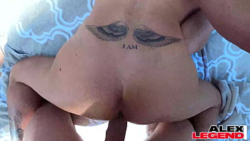 Sexy milf shay sight gets her pussy wrecked all raw next to her pool