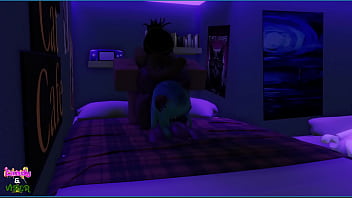 Candy getting pounded by viper then her friend join to get fucked