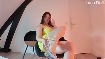 Joi i control you with my feet luna doll