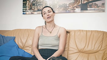 Former catwalk model tanya on our casting couch