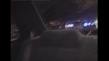 Brunette works shlong large time