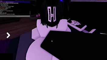 White bitch devours cock