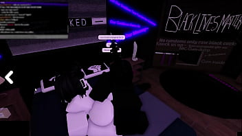 White bitch devours cock