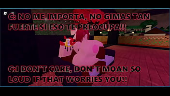 Public sex in the amusement park video montage