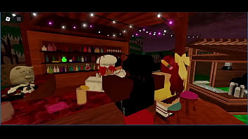 Public sex in the amusement park video montage