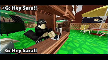 Public sex in the amusement park video montage