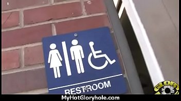 Gloryhole blowjob interracial 7
