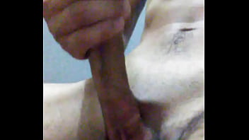 Stroking my cock