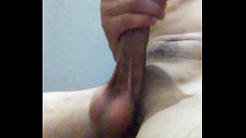 Stroking my cock