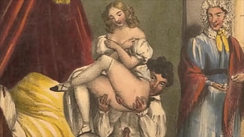 Retro erotic drawings