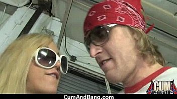 Amateur ebony interracial group sex with facial 2