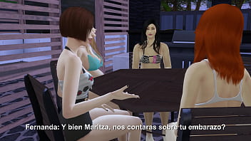 Gordo sucio con rubia