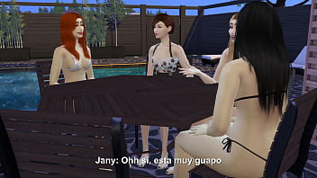 Gordo sucio con rubia