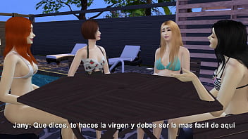 Gordo sucio con rubia