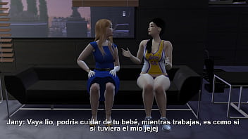 Gordo sucio con rubia