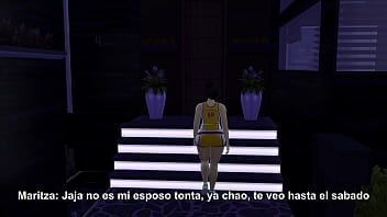 Gordo sucio con rubia