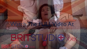 Horny student in uniform cums for you