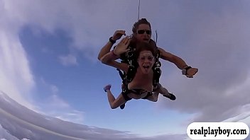 Badass babes sky diving and boar hunting
