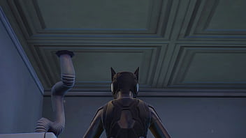 Lynx from fortnite gets on top in 4k