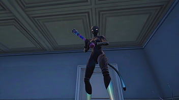 Lynx from fortnite gets on top in 4k