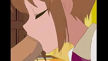 Sakura kinomoto chupando pene