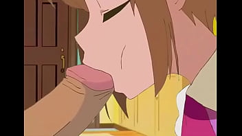 Sakura kinomoto chupando pene