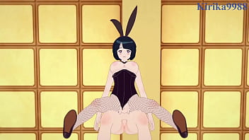 Amate yuzuriha machu bunny girl and shiiko sugai bunny girl intense sex mobile suit gundam gquuuuuux hentai