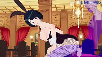 Amate yuzuriha machu bunny girl and shiiko sugai bunny girl intense sex mobile suit gundam gquuuuuux hentai