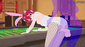 Amate yuzuriha machu bunny girl and shiiko sugai bunny girl intense sex mobile suit gundam gquuuuuux hentai