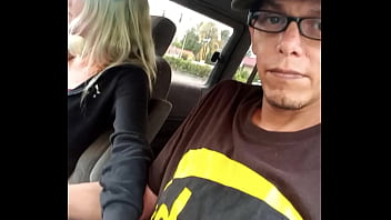 Blowy wank by the corner store