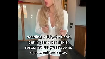 Send me a risky message touching my sweet pussy for you